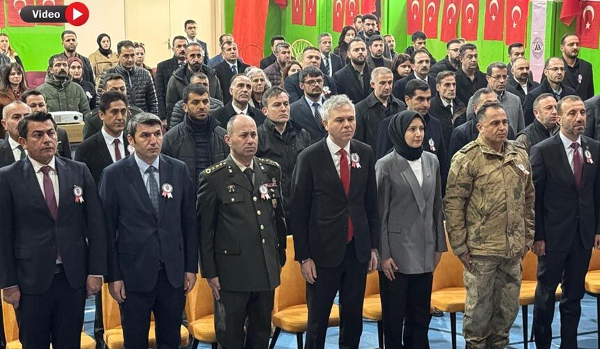 Yüksekova’da Çanakkale Zaferi'nin 111.Yılı Kutlandı