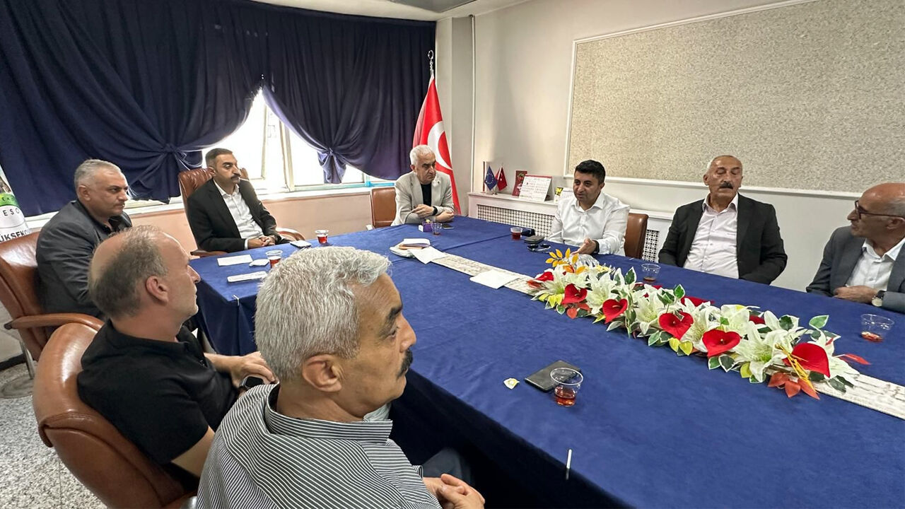 Yüksekova’da Doğalgaz Çalışmalarında Gerginlik Sonrası Toplantı