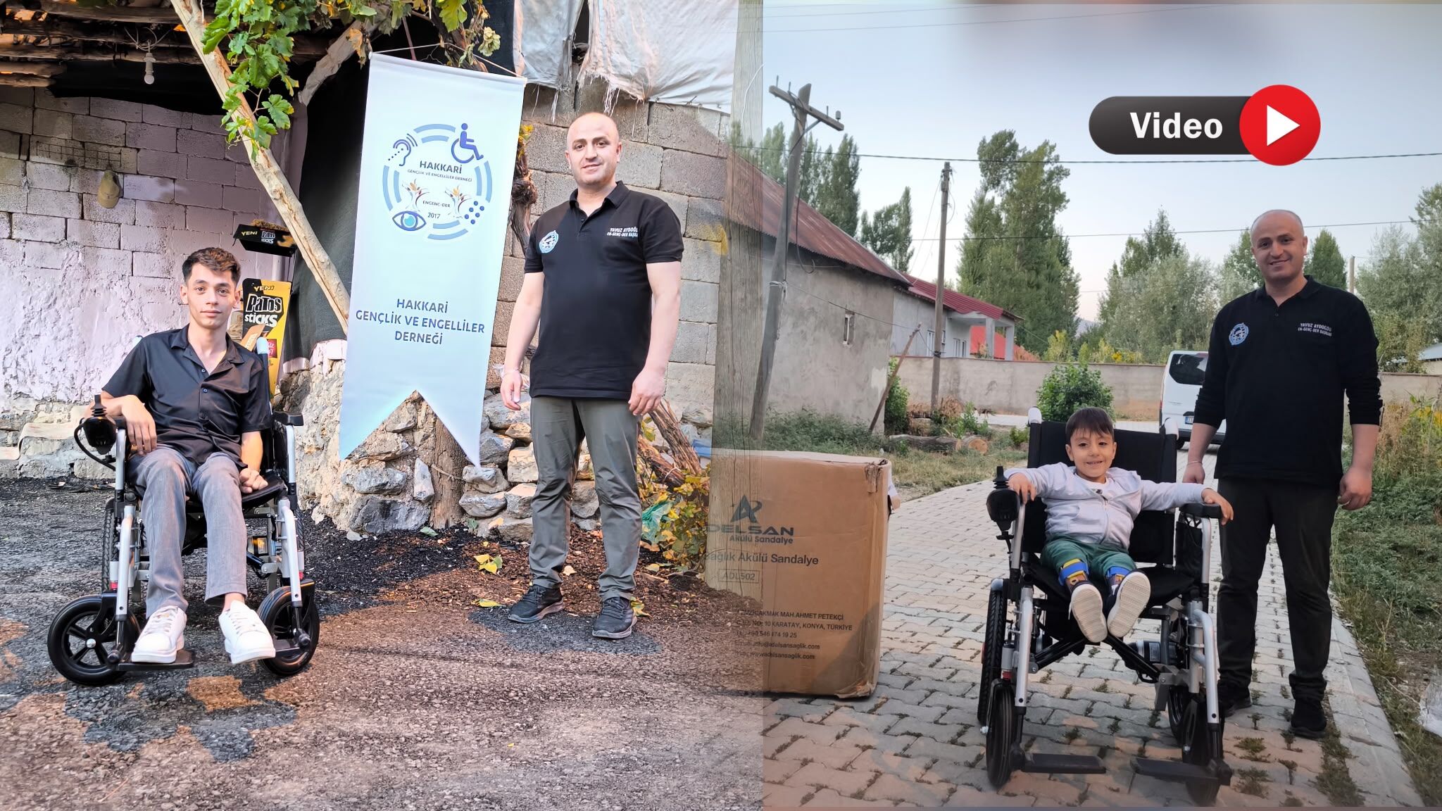 Aydoğdu’dan 2 Özel Gereksinimli Öğrenciye Akülü Araç Desteği