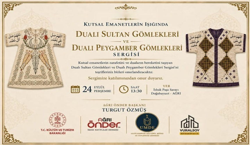 İshak Paşa Sarayı’nda dualı gömlekler sergisi açılacak