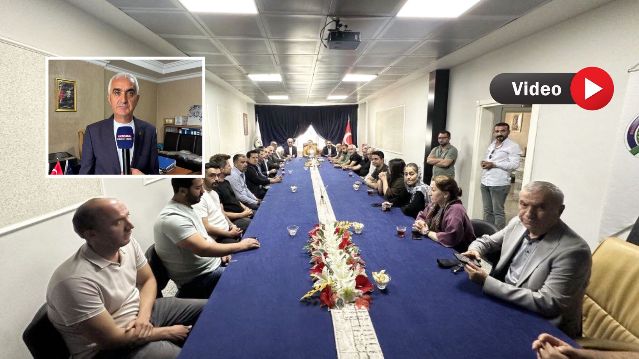 Yüksekova’da Gerginlik Sonrası Taraflar Bir Araya Geldi: Sarı'dan sağduyu çağrısı