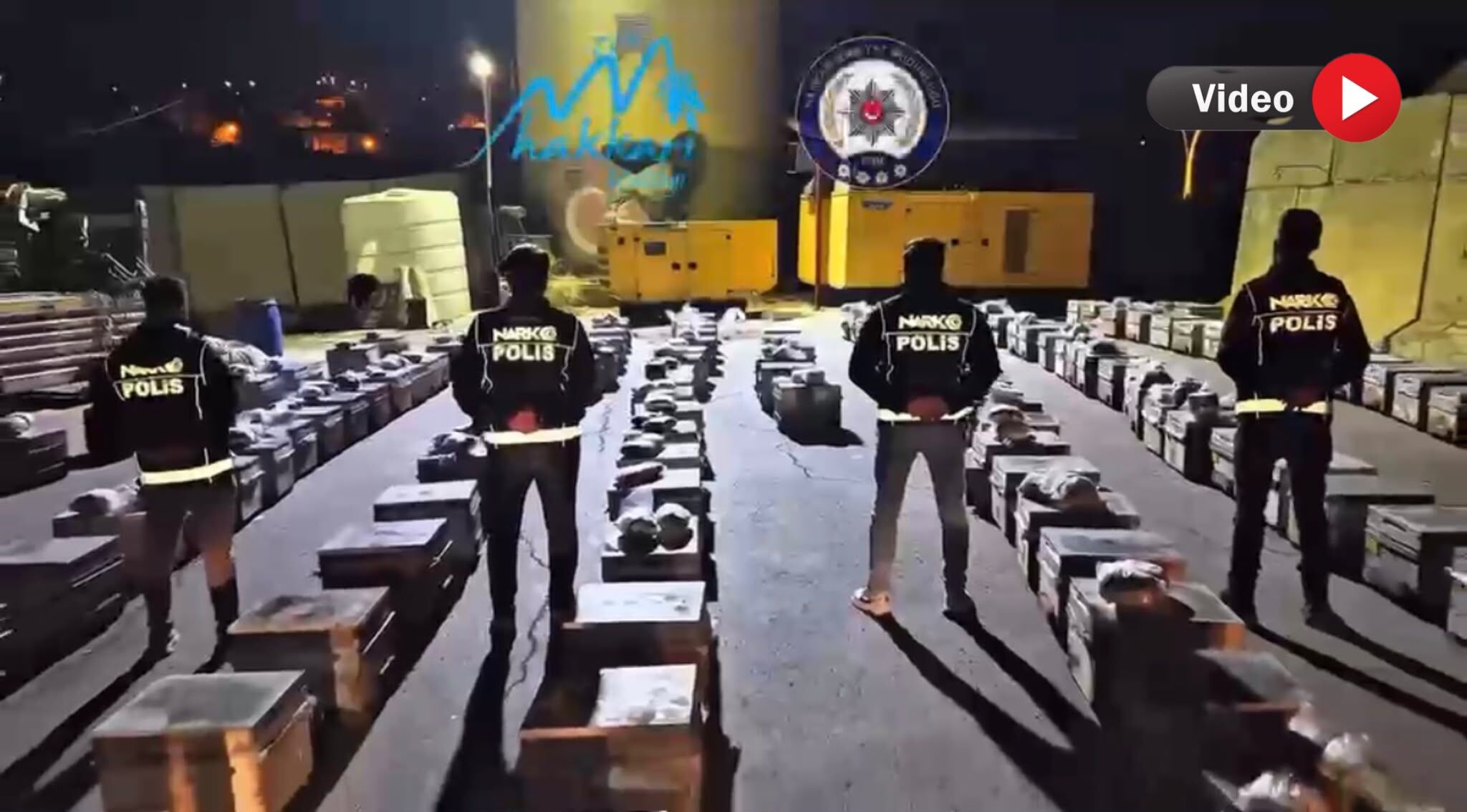 Yüksekova’da arı kovanlarına gizlenmiş 91,1 kilo uyuşturucu ele geçirildi